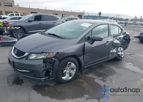 2014 Honda Civic Lx из США, поврежденный, VIN 19XFB2F53EE238278